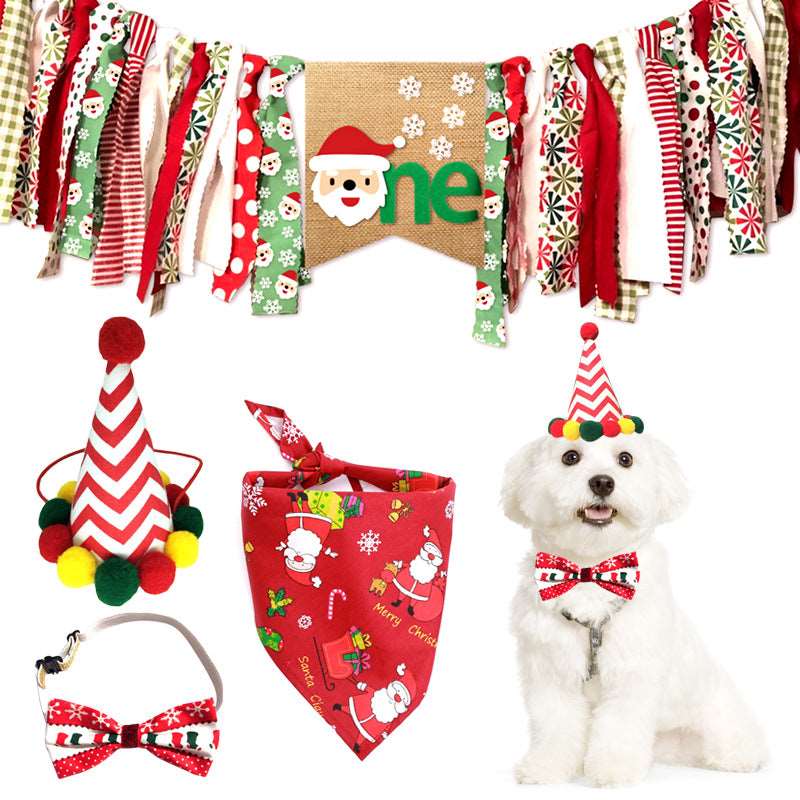 Christmas Triangle Bandana for Dog