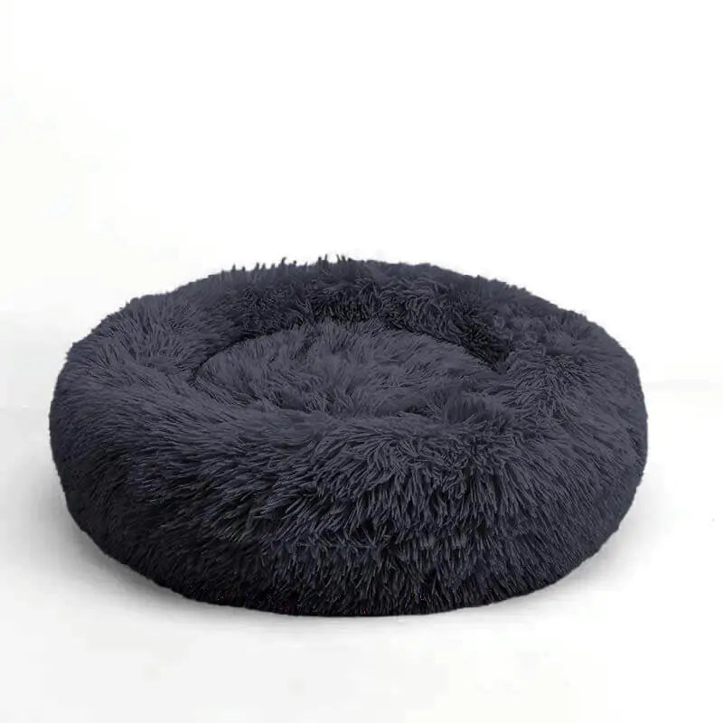 Super Soft Pet Bed Kennel Round Mat | Warm and Cozy Sleep Bag | Long Plush Dog Puppy Cushion Mat | Dog Bed