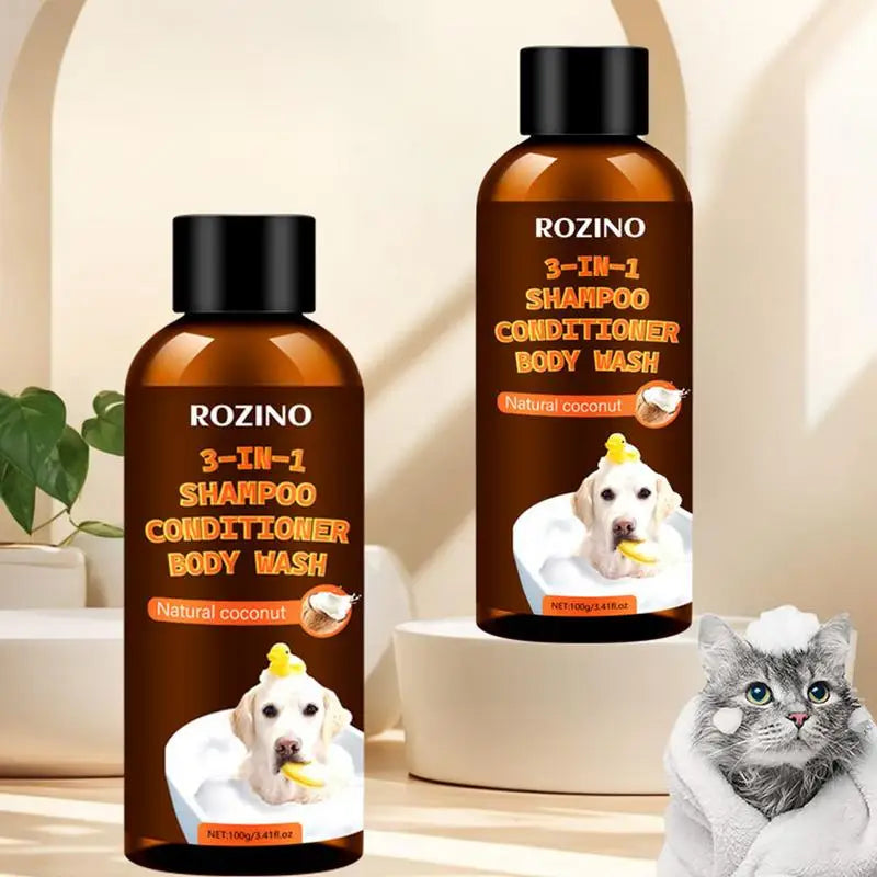 Coconut-infused 3-in-1 Dog Wash Stain & Odor Eliminator