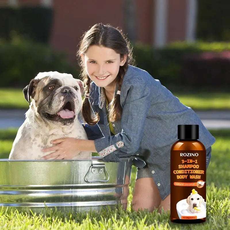 Coconut-infused 3-in-1 Dog Wash Stain & Odor Eliminator