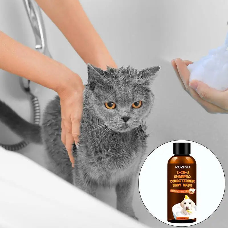 Coconut-infused 3-in-1 Dog Wash Stain & Odor Eliminator