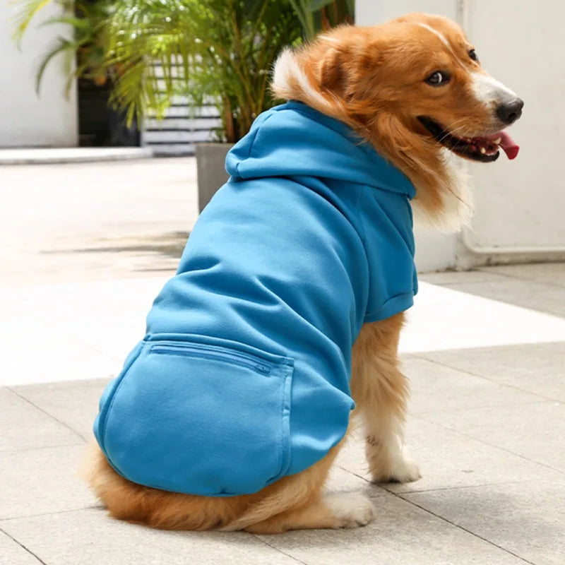 Winter Warm Soft Dog Hoodies Outfit (All Breeds)