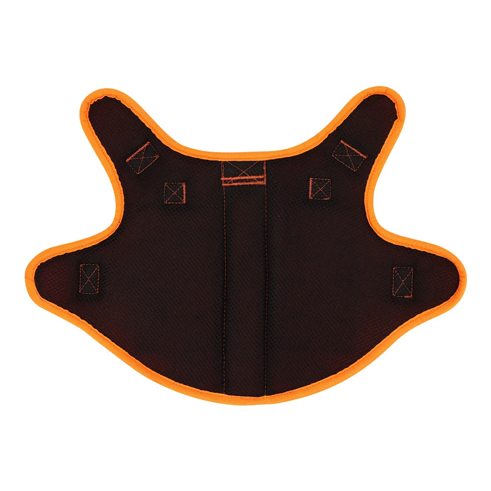 NEW Reflective Blaze Orange Team K9 No-Pull Tactical Dog Harness with 4 Metal Buckles, Reinforced Front V-Ring, & Reflective Strips