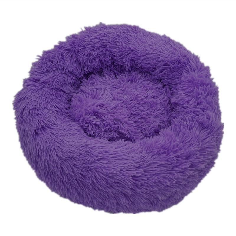 Purple Donut Pet Bed