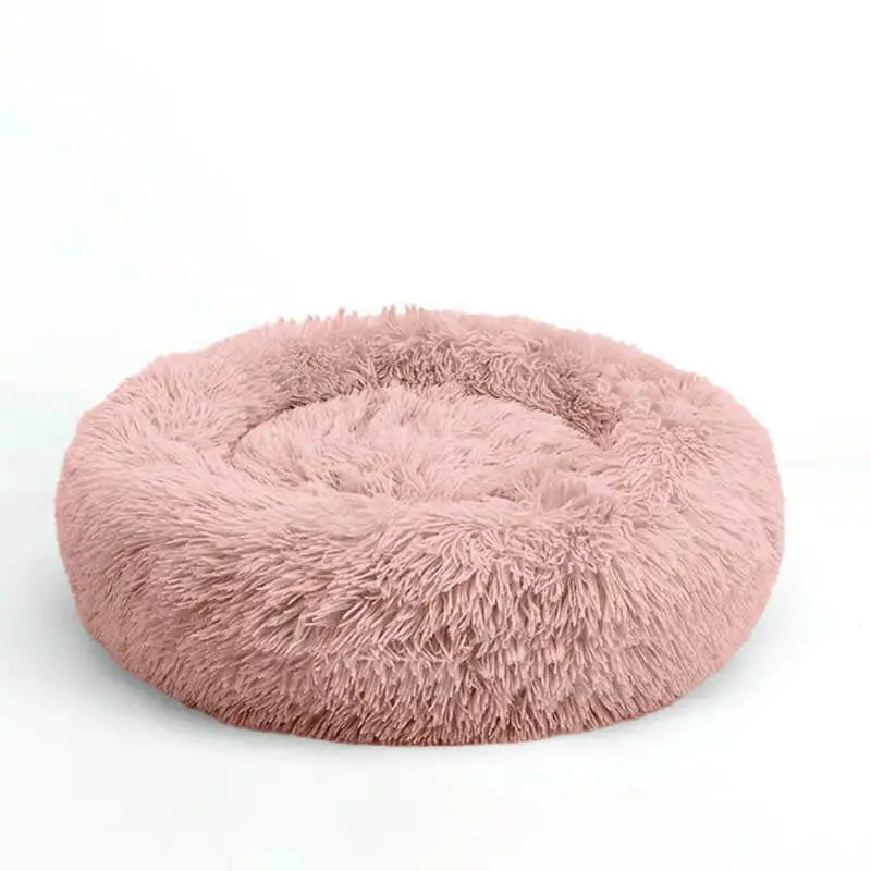 Super Soft Pet Bed Kennel Round Mat | Warm and Cozy Sleep Bag | Long Plush Dog Puppy Cushion Mat | Dog Bed